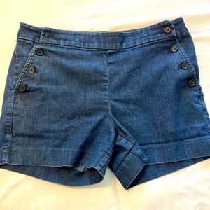 Blue Jean high waisted shorts